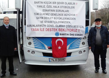 Bartın’da Özel Halk Otobüsçü Esnaflarımızdan Yükselen Feryat