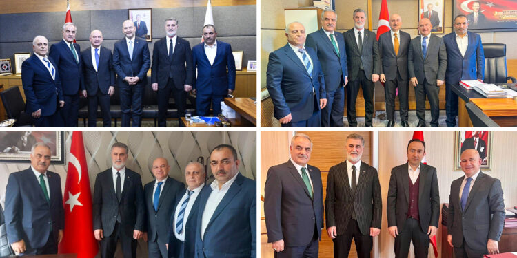 Başkanımız TBMM’de Ziyaretlerde Bulundu